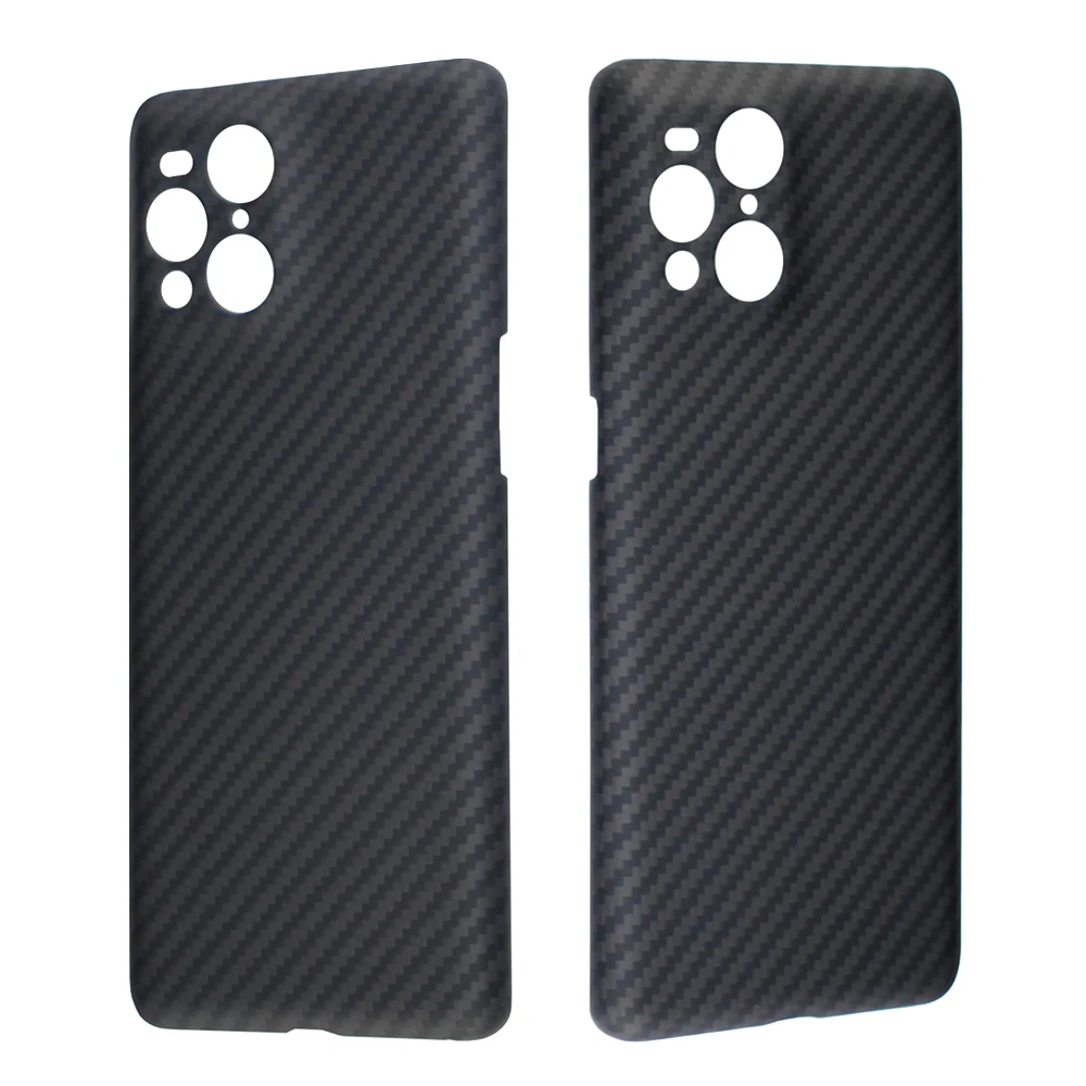 YTF-carbon Real carbon fiber case For OPPO Find X3 Pro Ceramic Edition Aramid Fiber Find X3 Thin ultra-light Phone Cover Find X3