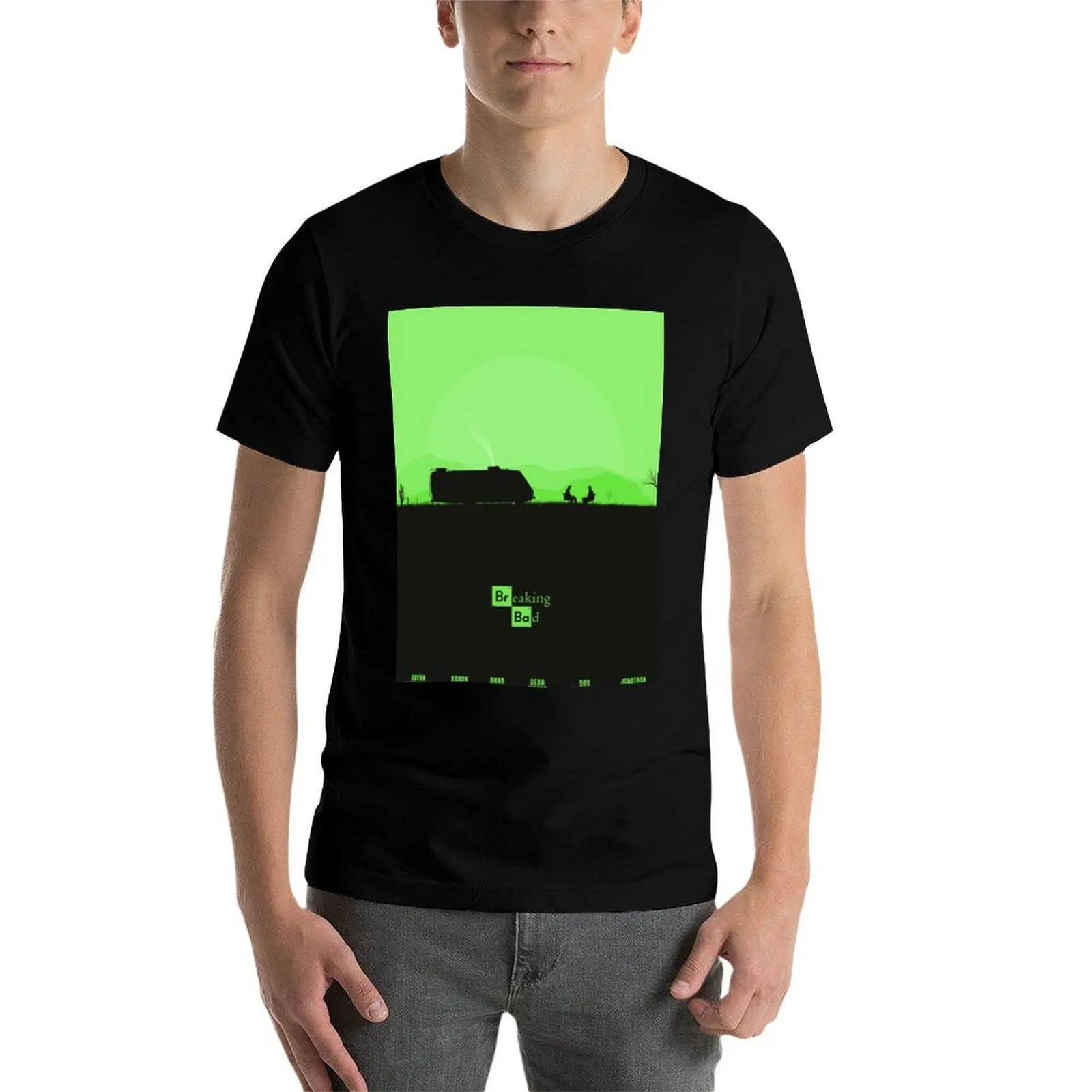 تي شيرت قطني سيئ فيلم الحد الأدنى كسر الرجل تي شيرت جرافيك 100% ملصق تي شيرت #3