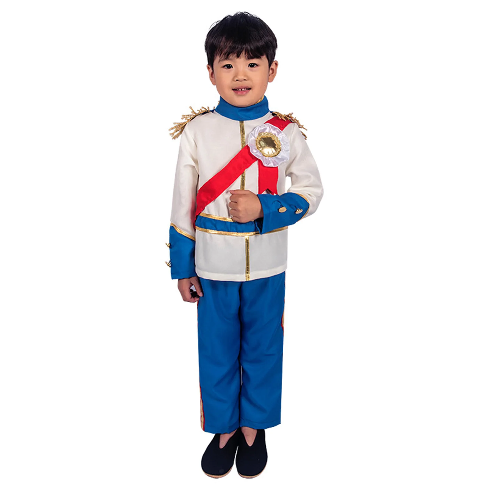 Costume d'Halloween Prince pour Enfants, Costume de Performance Cosplay pour Garçons