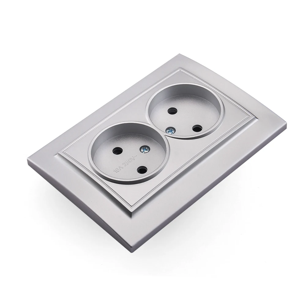 Silvery Power Socke…