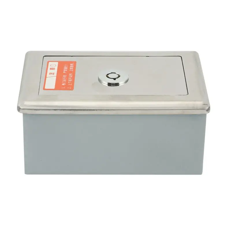 2X Garage Door Opener, Electric Door Roll Switch Lock Box, Surface Mounted Concealed Button Switch A-[LUCK 9]