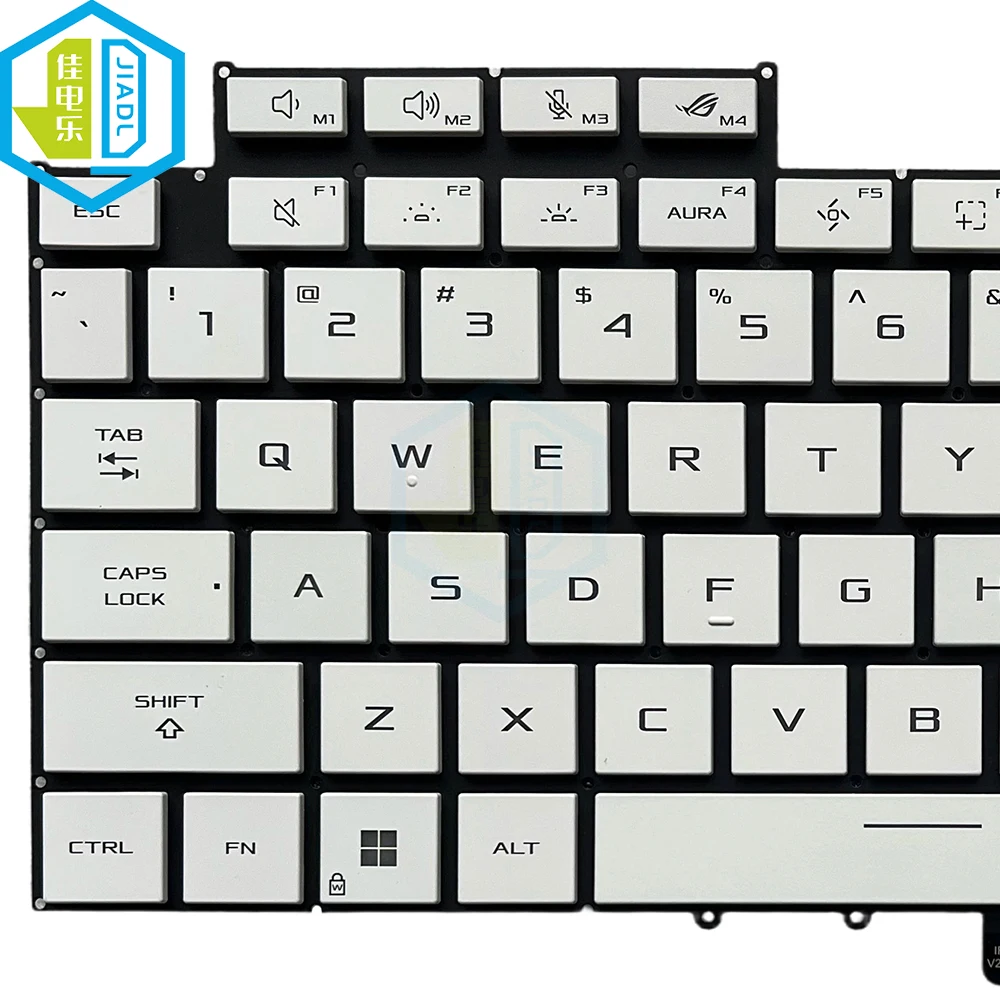 Newly White US English RGB Backlit Keyboard For Asus ROG Zephyrus G16 GU605 GA605 GU605CM GU605CP GU605CR GU605CW GU605CX 2025