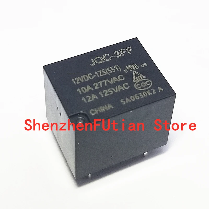 5PCS/lot Relay JQC-3FF-5VDC-1ZS JQC-3FF-9VDC-1ZS JQC-3FF-12VDC-1ZS JQC-3FF-24VDC-1ZS 5PIN In Stock