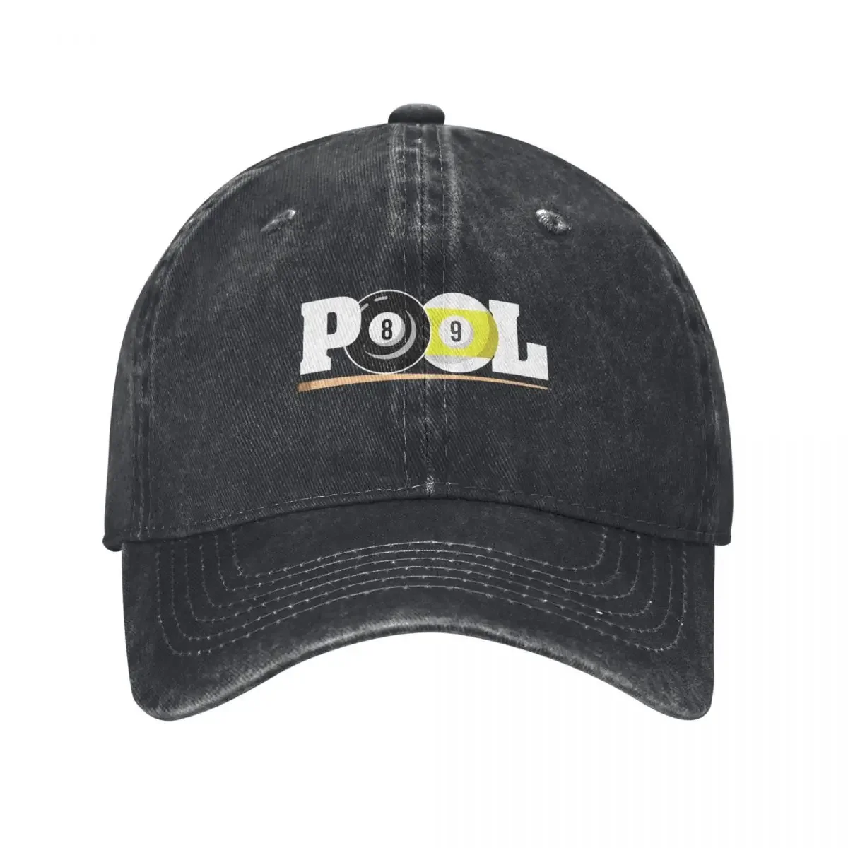 New 8 Ball 9 Ball Pool Player Billiards Baseball Cap Ball Cap Hood western Hat Fishing cap For Women Men's