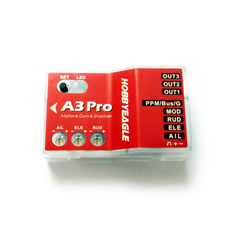 HobbyEagle A3 pro / A3 Pro V2 Avião RC Controlador de vôo Sistema estabilizador Giroscópio para avião Copter de asa fixa