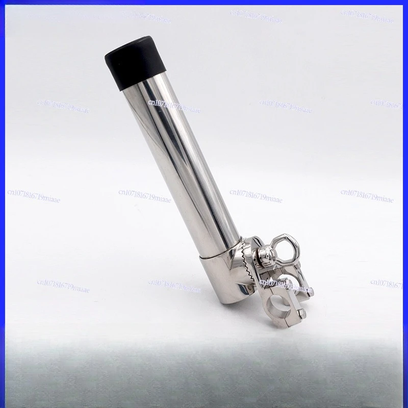 

Stainless steel 360-degree fishing rod holder, corrosion-resistant and oxidation-resistant, one-way rotating fishing rod holder