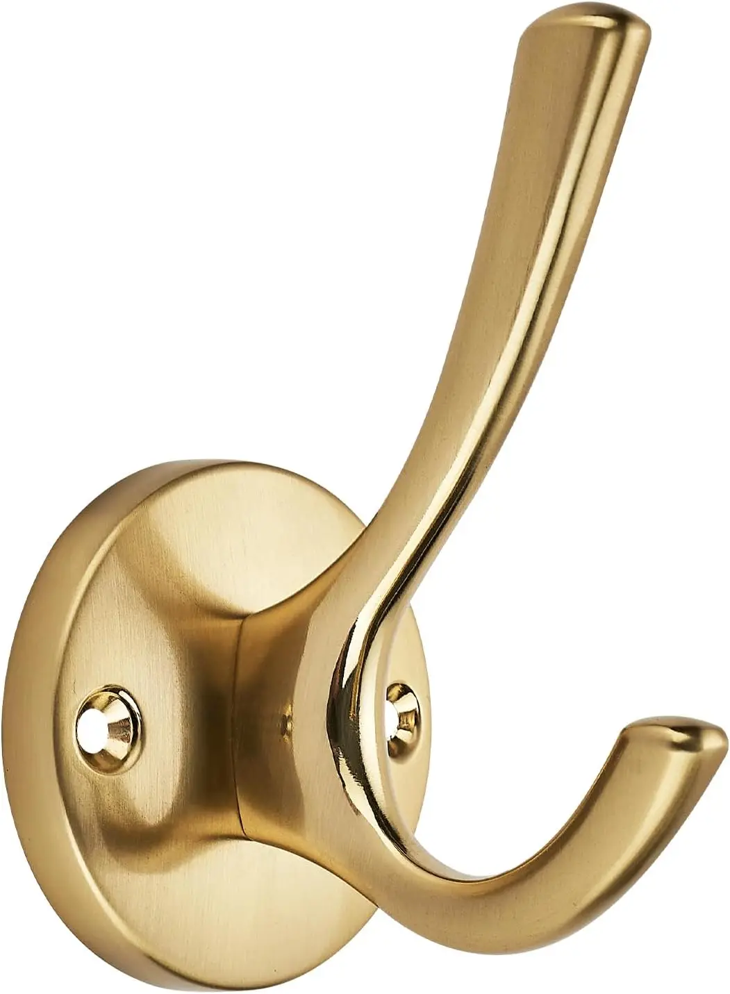 

5 Pack Round Coat Towel Hooks - Champagne Bronze Coat Hooks for Hanging Coats Towel Hooks for Bathroom Wall Mounted Zinc A