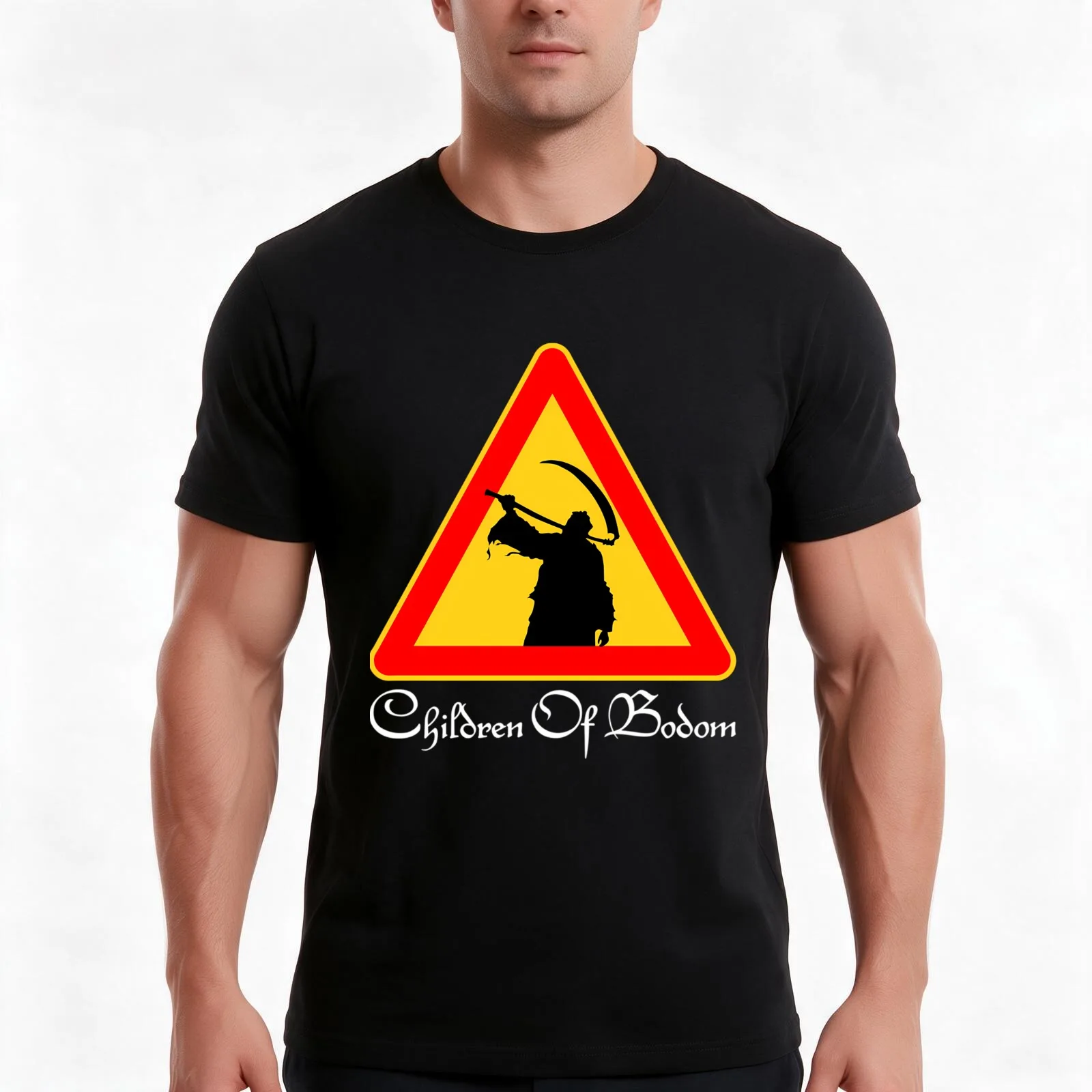 Children Of Bodom Logo T-Shirt, Cool Short Sleeve T Shirt, Loose Casual Summer Unisex Top