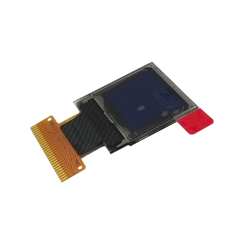 Layar OLED 0.66 Inci Layar OLED 64*48 Dot Matriks Layar LCD Drive SSD1306 Antarmuka SPI IIC 28Pin