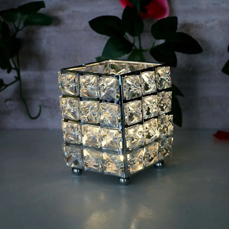 10pcs/lot 3smds Remote Controlled Submersible Led Tealight Candle Lamp Waterproof Wedding/Xmas/Valentine Table Decor-Warm White