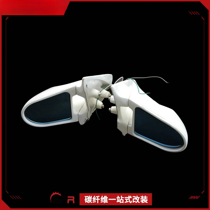 SAAR لهوندا إنتيجرا DC2 نوع R ألياف الكربون GND مرآة احتياطية للرؤية الخلفية الكهربائية #1