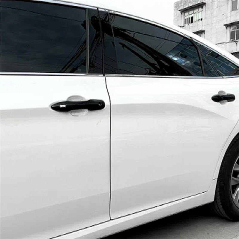 Deurgreep Cover Glanzend Zwart Side Smart Exterieur Deurgreep Cover Trim Beschermende Voor 2019-2023 Toyota Corolla Hatchback