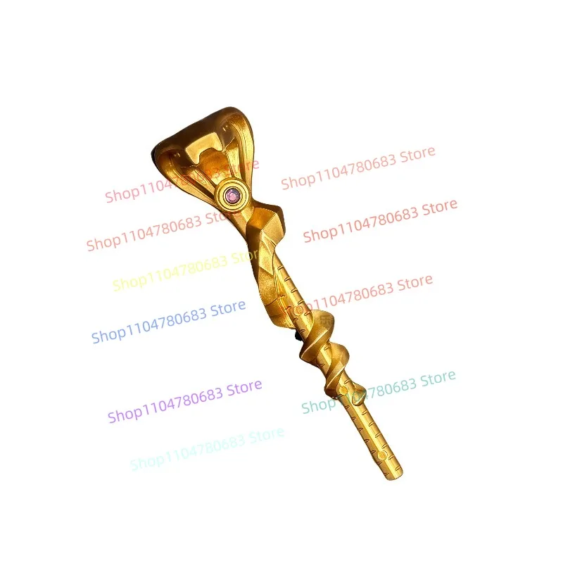 Bloques de construcción de serpiente dorada, Mini figura de montaje, modelo de pieza de exhibición, Kit de accesorios de dibujos animados de Anime, juguete, regalo coleccionable