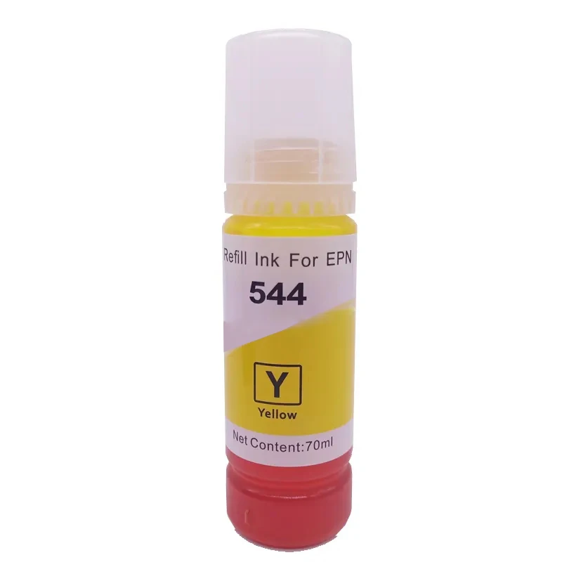 T544 544 Farb tinte 4 Farben 70ml Flaschen-Nachfüllsatz passend für epson ecotank l3150 l3110 l3100 l3210 l3250 l1110 5190 Tinten strahl drucker