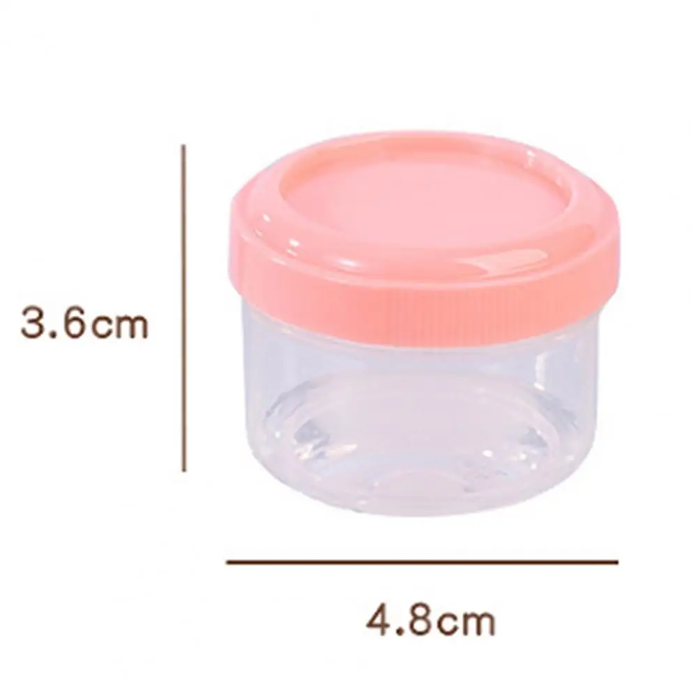 1/4/6Pcs 35ml Snack Containers Small Food Storage Cups With Lids Reusable Sauce Condiments Salad Containers Fresh-keeping Bento