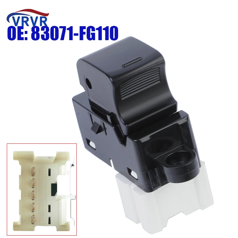 

VRVR 83071-FG110 83071FG110 Electric Power Single Window Switch For Subaru Forester Impreza Legacy