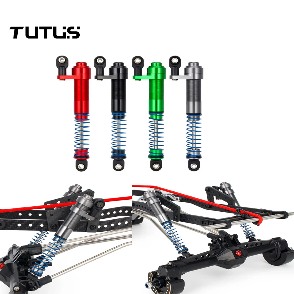 

Модернизированные металлические масляные амортизаторы 80-100 мм, регулируемый демпфер для 1/10 RC Crawler TRX4 SCX10 Capra Redcat Gen8