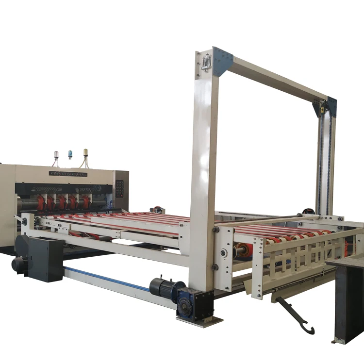 Automatic High Speed Carton Making Printing Machine with Slotting Die Cutting Box Maker Machinery Price view 6