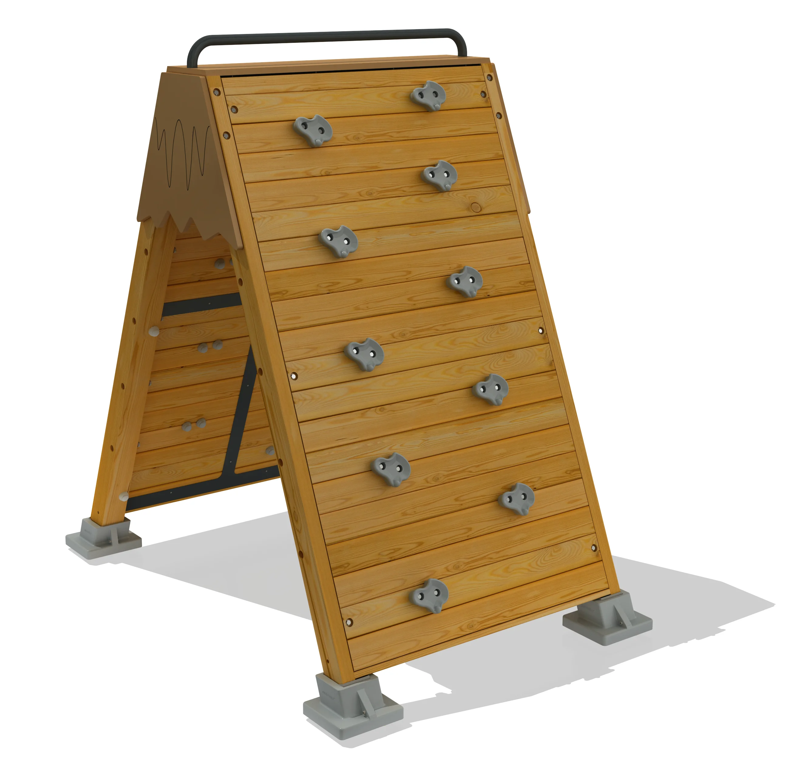 Playground Accessories Wooden Climb Wall Mae-019b