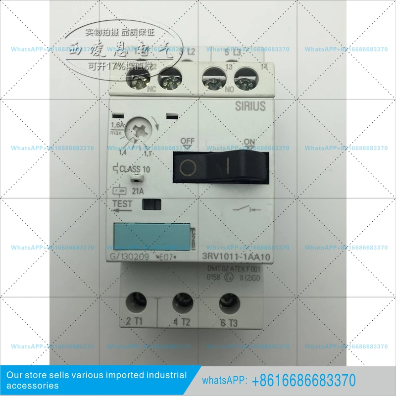 Protection circuit breaker 3RV1011-1AA10/3RV1011-1BA10