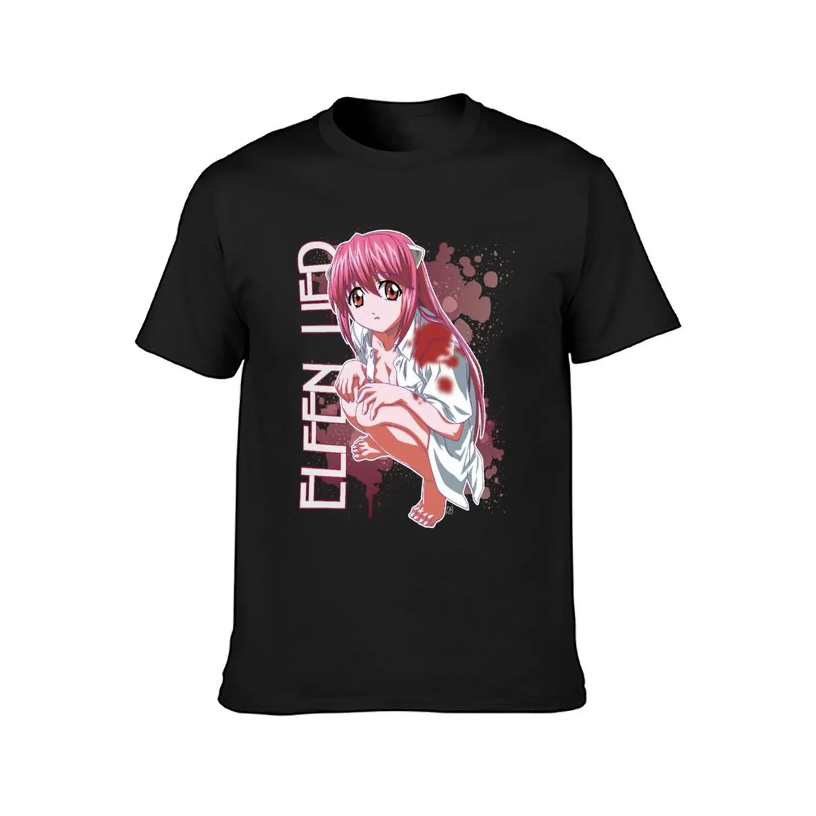 Elfen Lied T-Shirt sublime oversizeds aesthetic clothes mens big and tall t shirts