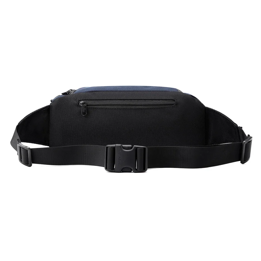 Men Waist Fanny Pack Belt Sling Chest Bag Travel Multi-Pocket Military Fashion Male Nylon Cross body Messenger Purse Bum Hip Bag