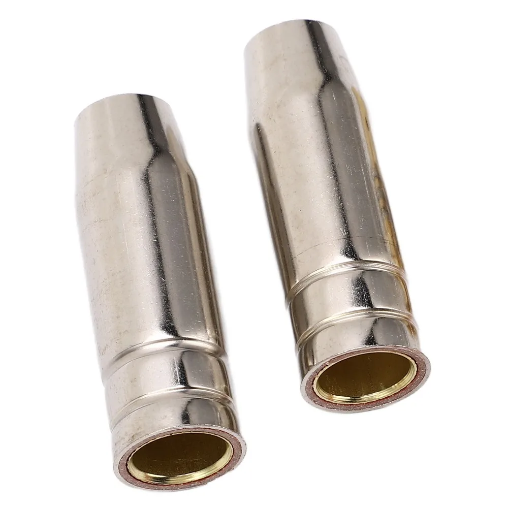 Red Copper Material Welding Contact Tip Nozzle Gas Nozzle Included Diffuser Included MIG Welding Nozzle Set Connecting Holder