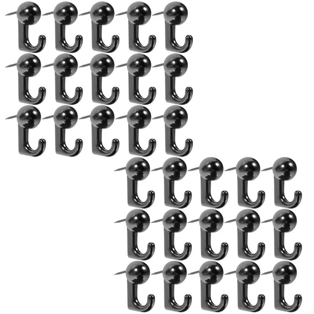 50 قطعة من مسامير الإبهام المزخرفة، لوازم مكتبية قوية، دبابيس ضغط متعددة الأغراض، مثبت جدار الصور