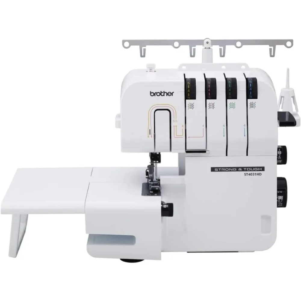 

ST4031HD Serger, Strong & Tough Serger, 1,300 Stitches Per Minute, Durable Metal Frame Overlock Machine