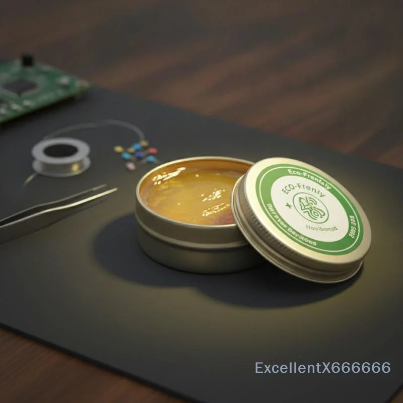 Solder Paste Rosin Flux Stable Performance Lead-free Welding Flux 10g/30g/100g for Phone Screen Repair Work