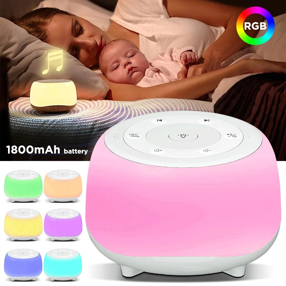 

Портативная звуковая машина с белым шумом 34, успокаивающие звуки сна для взрослых и детей