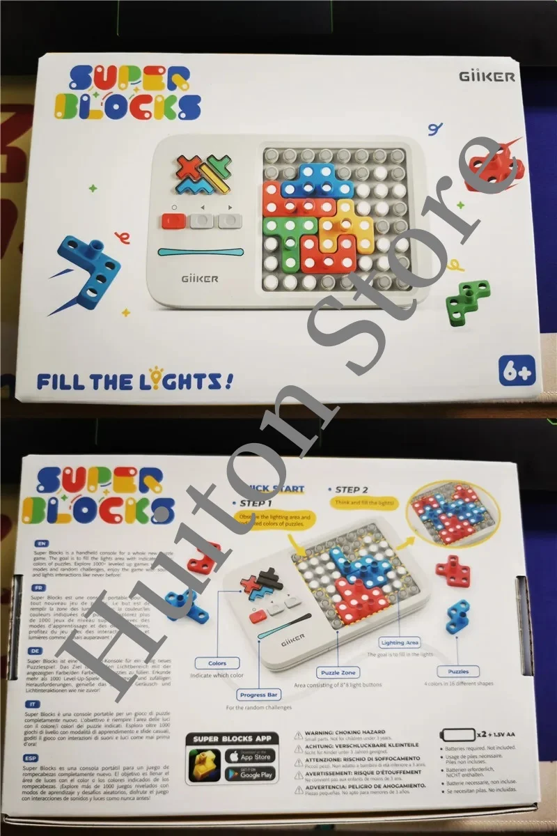 2026 Giiker Super Blocks | 1000+ Levelled Challenges | STEM Educational Jigsaw Puzzle & Intelligent Toy for Kids 6-12