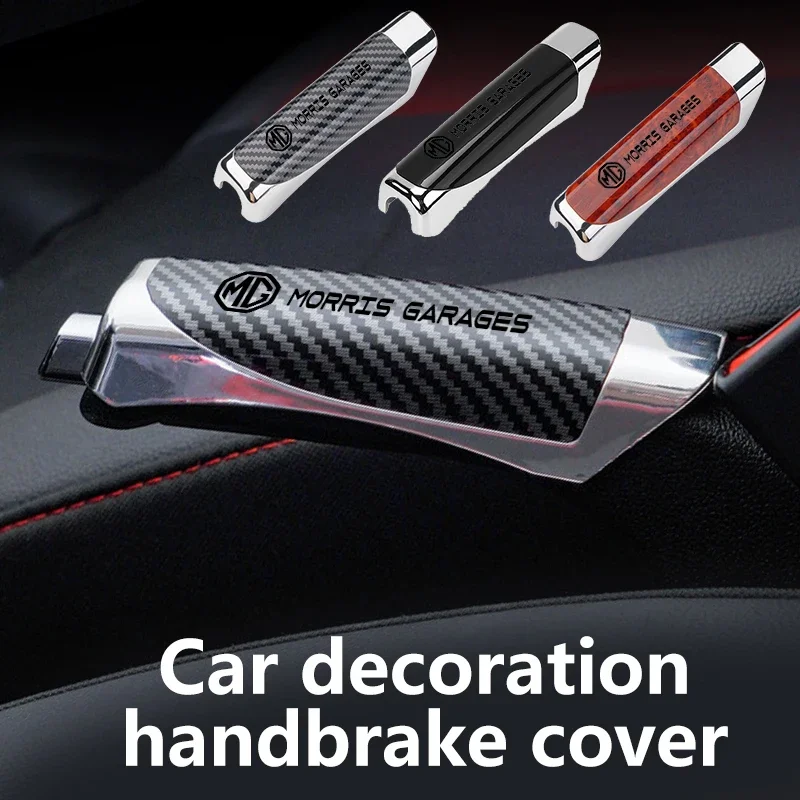 ABS Car Handbrake Parking Brake Handle Protection Cover Shell Cap Trim Fits MG HS ZS GS GT MG3 MG4 EV MG5 MG6 MG7 Hector