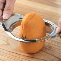 Stainless Steel Mango Cutter Apples Slicer Vegetable Knife Corer Kitchen Easy To Use Peeler Fruit Splitter Cutter Divider Tools