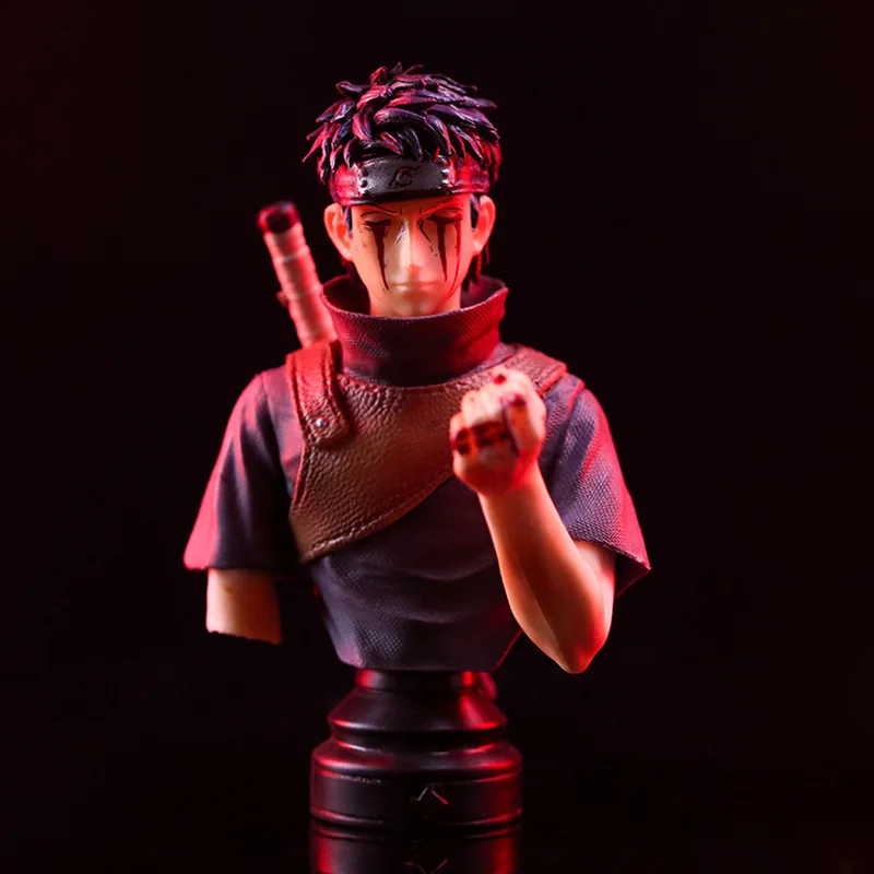 

Uchiha Shisui Bust Figure, Naruto Instant Body Shisui With Crow Model, Room Decor, Desktop & Car Ornament, Collectible Gift