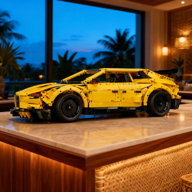 

3910 деталей MOC: Техническая модель внедорожника Lamborghini Urus Mansory, вдохновленная Lamborghini, конструктор, креативный подарок, DIY, декор для выставки, для взрослых