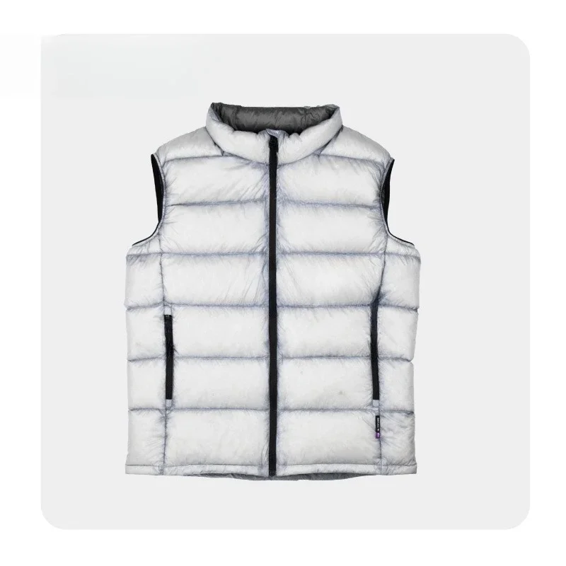 Ice flame down vest outdoor camping camping men and women the same mountain super light goose down jacket