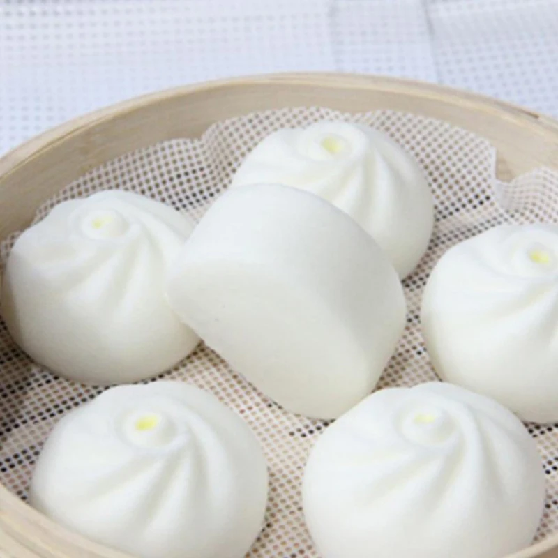 

{YY30} Non-Stick Silicone Steamer Dim Sum Paper Kitchen Steamers Mat Cooking Tools