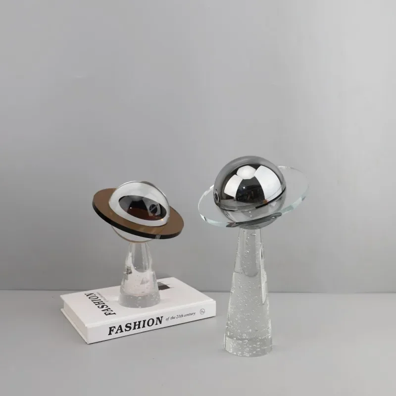 Nordic Creative Bubble Crystal Planet Decoration Living Room Entrance TV Cabinet Study Bedroom Soft Decoration Home Accessories