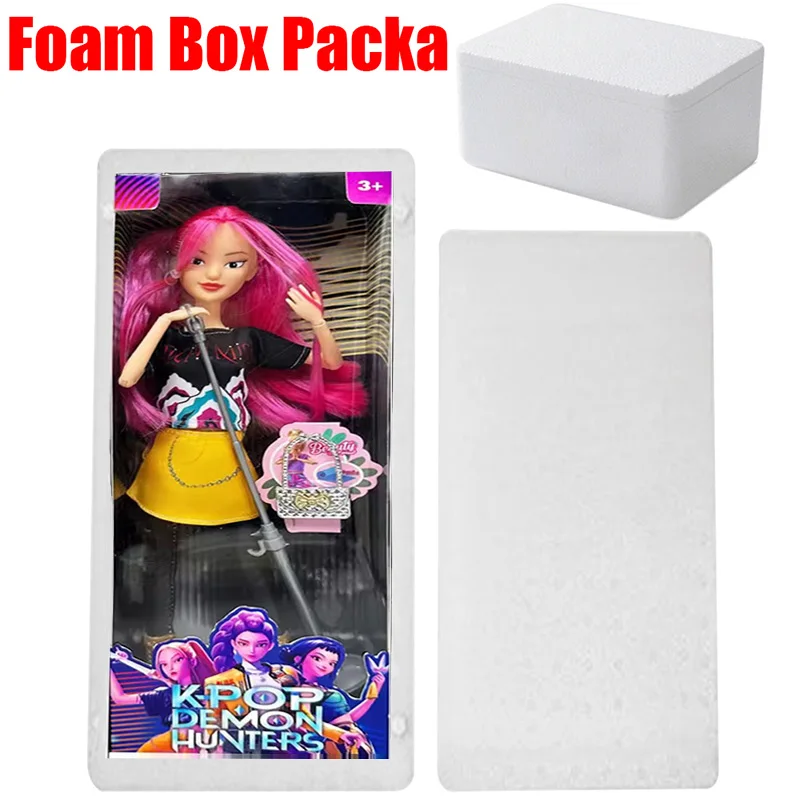 مجموعة دمى أنيمي KPop Demon Hunters-Rumi & Zoi & Mira مع دعائم موسيقية، مجموعة شخصيات قابلة للوضع، ألعاب محيطية لفيلم هدية الكريسماس