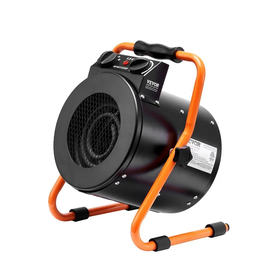 

Greenhouse Heater with Thermostat 1500W Fast Heating with Overheat tion 2Speed Setting Small Grow Tent Heater Electric Portabl