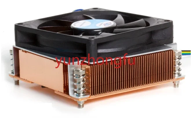 

1U 2011 2066 Square Pure Copper Temperature Rectifier Server Radiator Air-Cooled Computer Fan R30