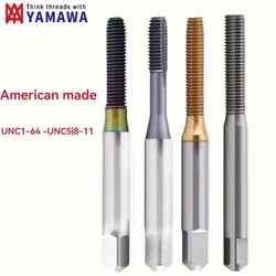 YAMAWA  Japan HSSE Forming Tap UNC 1-64 2-56 3-48 4-40 5-40 6-32 8-32 3I16 10-24 12-24 1I4 5I16 3I8 Machine Screw Thread Taps