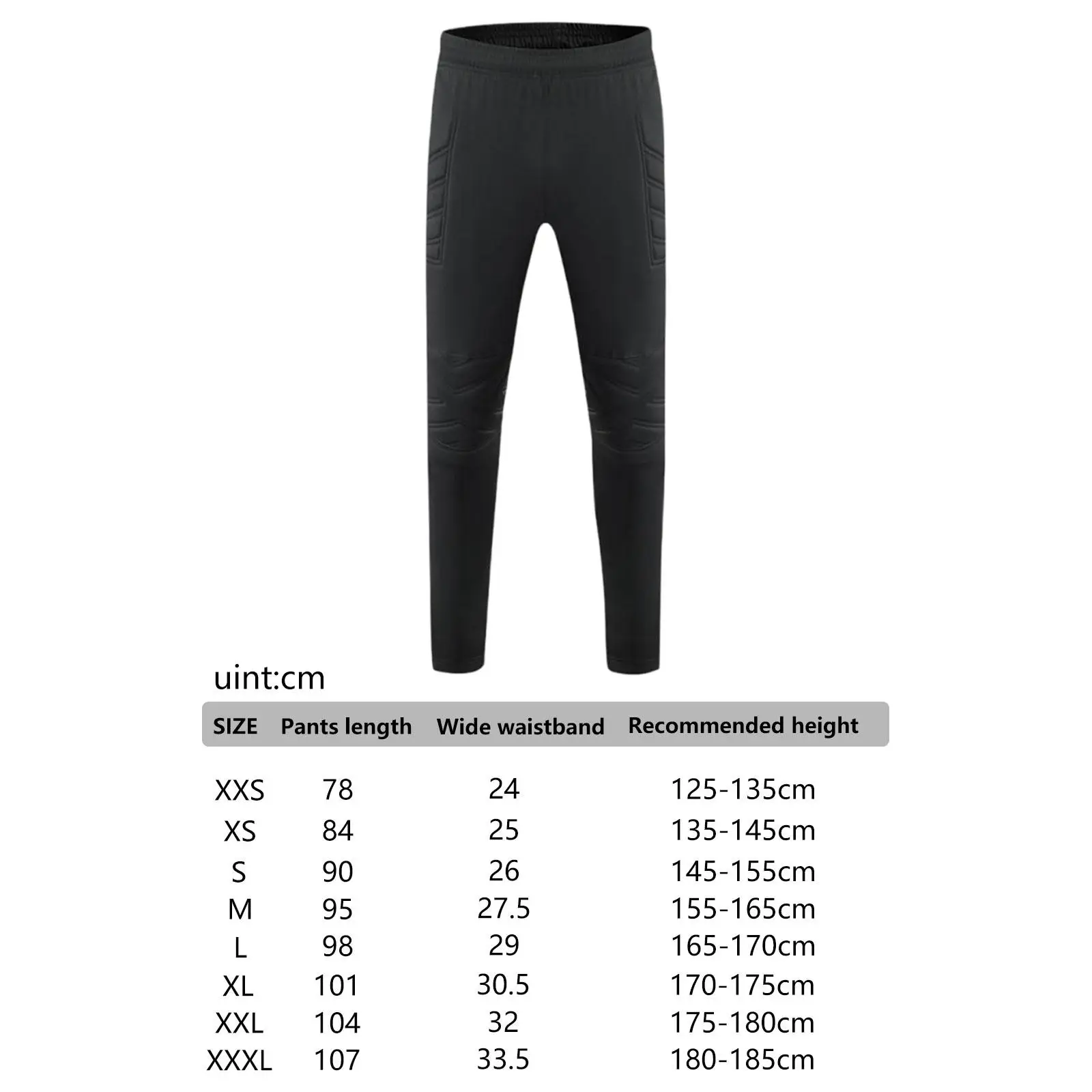 Прочные футбольные воротарские штаны с губчатой подкладкой, дышащее спортивное снаряжение для вратаря на всепогодные