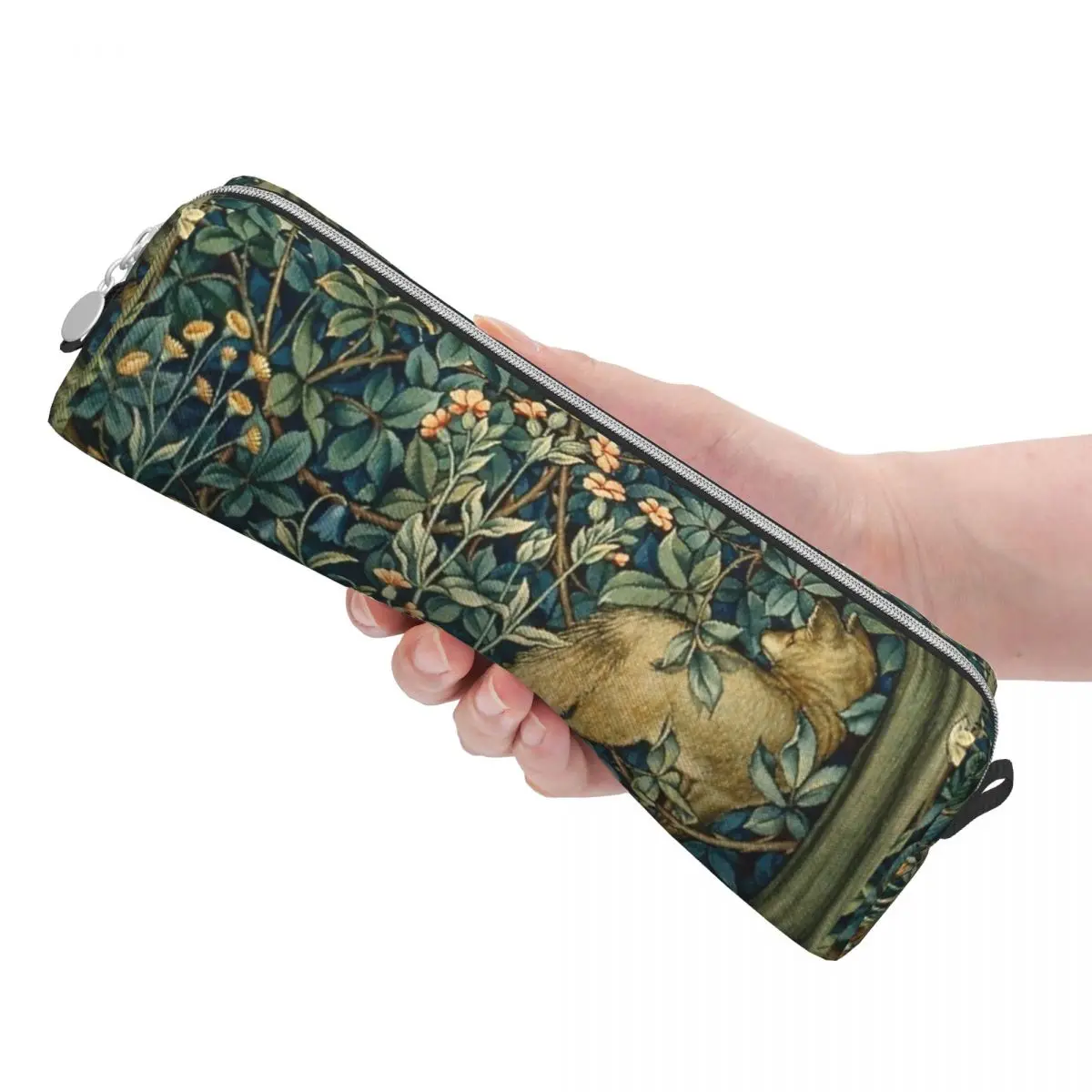 Fagiano e volpe William Morris astuccio portapenne classico astuccio portapenne ragazze ragazzi grande stoccaggio materiale scolastico Pencilcases