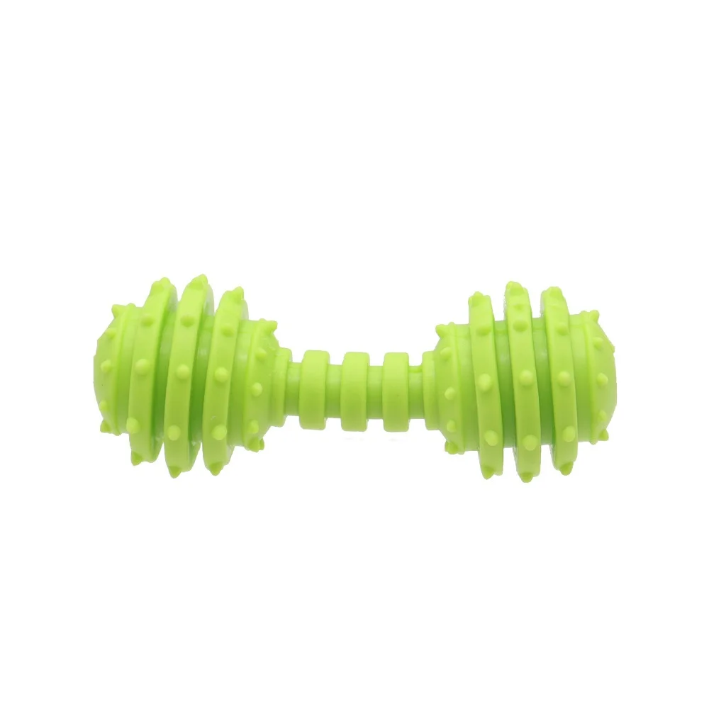 

Sakkrrua Rubber Toy for Dog, Stress Relief Pet Toy, Green, 1 Pcs