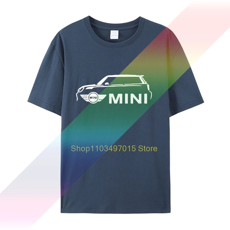 2019 ultimo stile Mini cooper s Print Car T-Shirt uomo Personality Design Graphic T Shirt