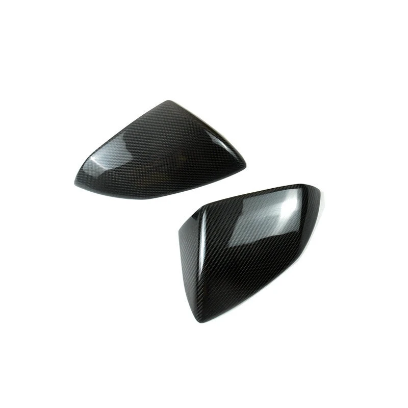 Real Carbon Fiber Mirror Cover Rearview Side Mirror Cap Trim For -Lamborghini Huracan 2019 2020 2021