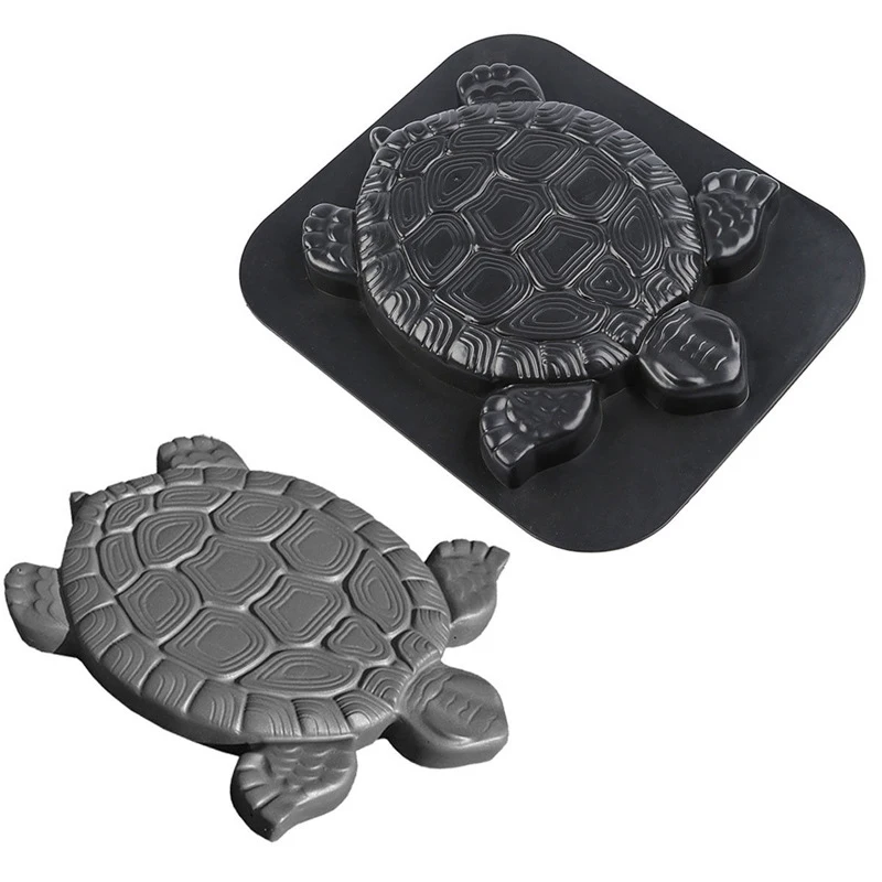 Turtle Shape Stepping Stone Mold DIY Personalized Manual For Indoor Outdoor