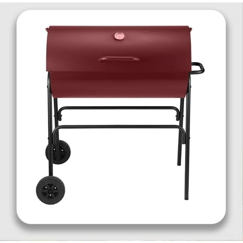 

Household Garden Charcoal Villa Grill Outdoor Shelf Carbon Stove American BBQ